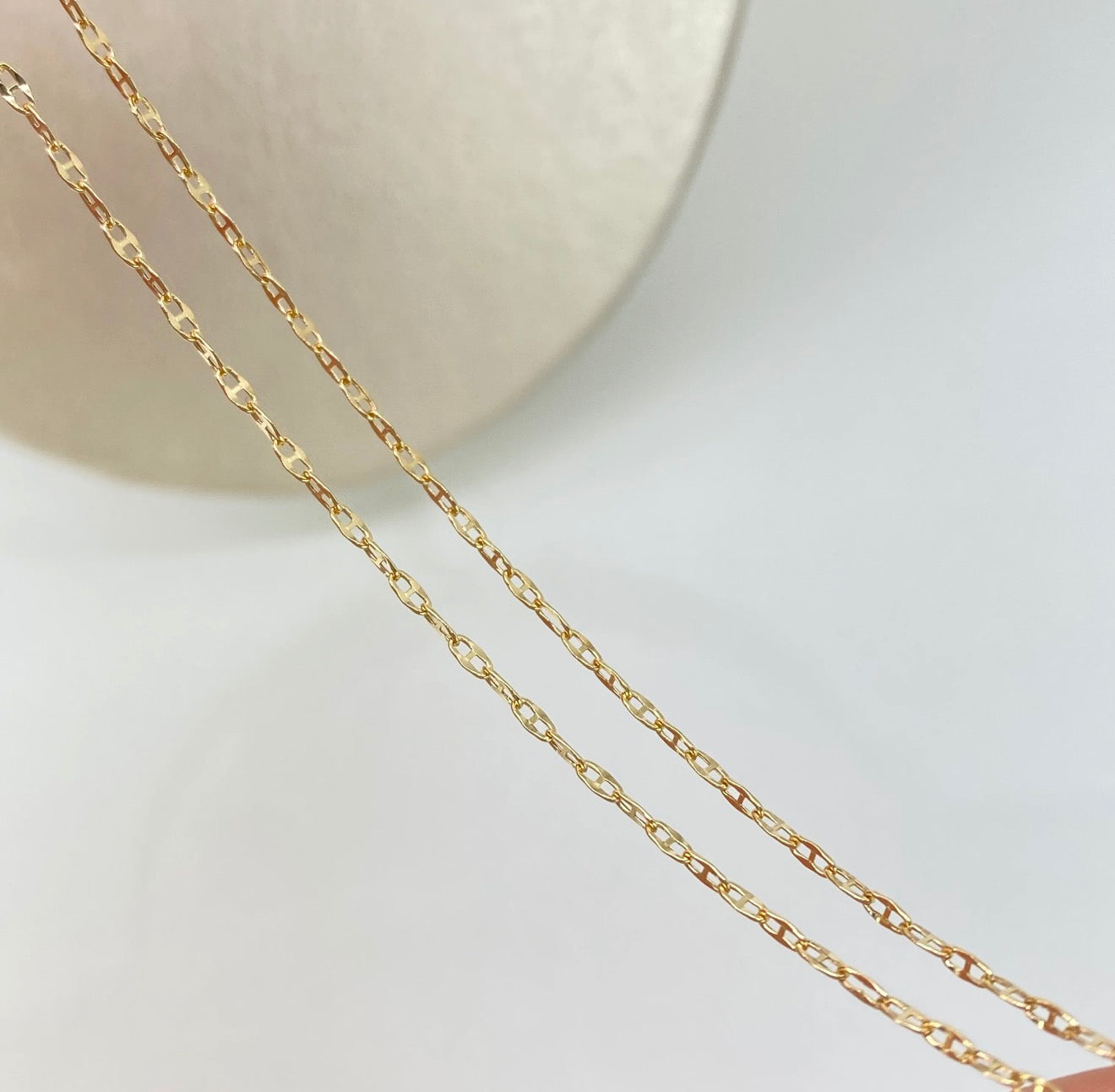 Cadena • GC Italy Oro amarillo 18K +1 / 1,1 GR / 1,5 MM / 45 CM *