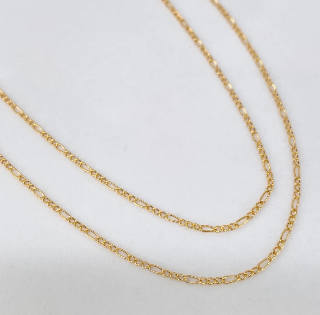 Cadena • tres por uno 3X1 Oro amarillo 18K / 1,03 GR / 1,2 MM / 45 CM *
