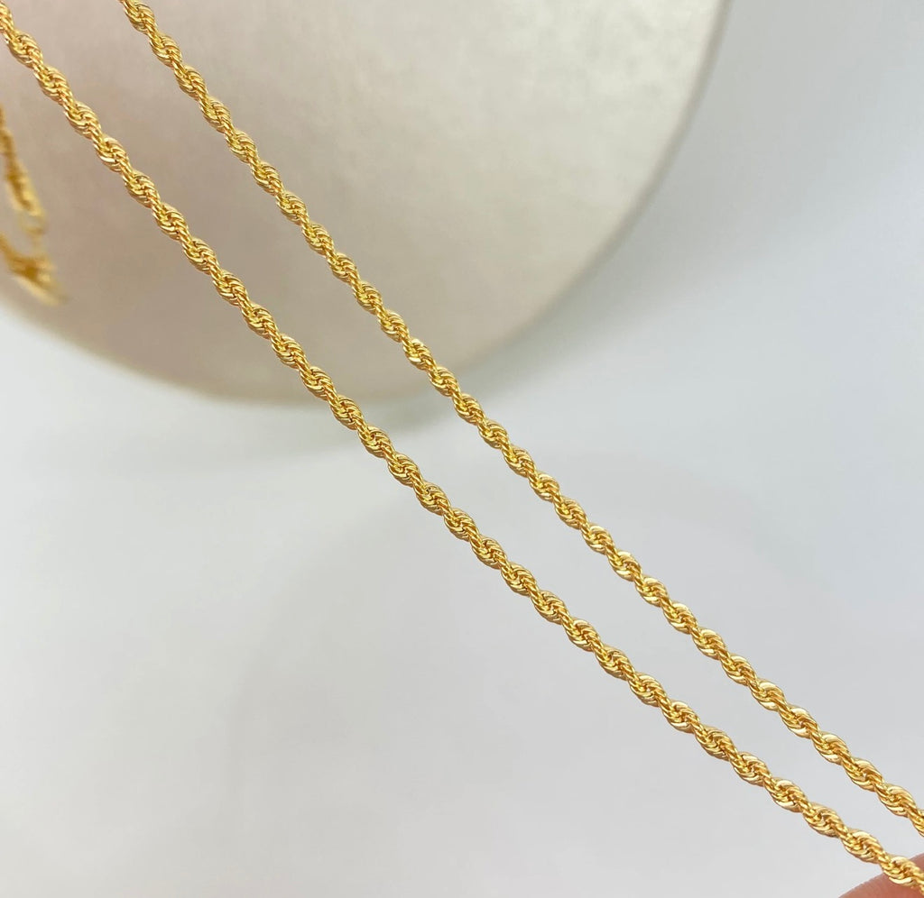 Cadena • Lazo Oro amarillo 18K +1 / 1,4 GR / 1,6 MM / 40 CM *
