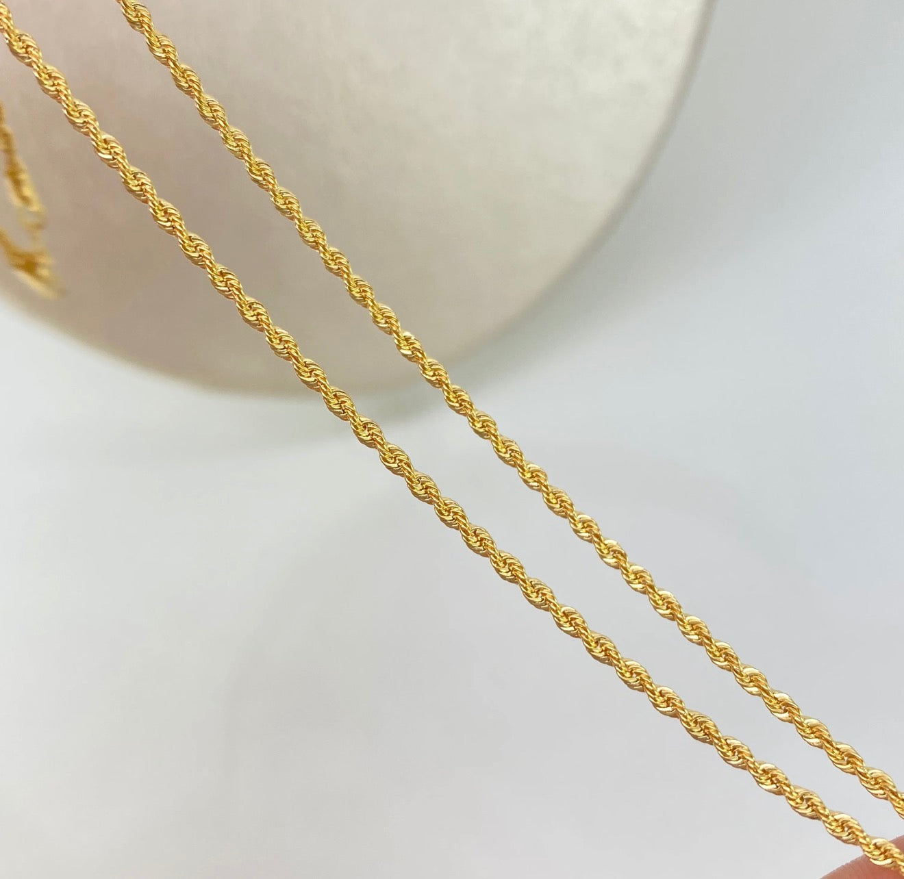 Cadena • Lazo Oro amarillo 18K +1 / 1,4 GR / 1,6 MM / 40 CM *