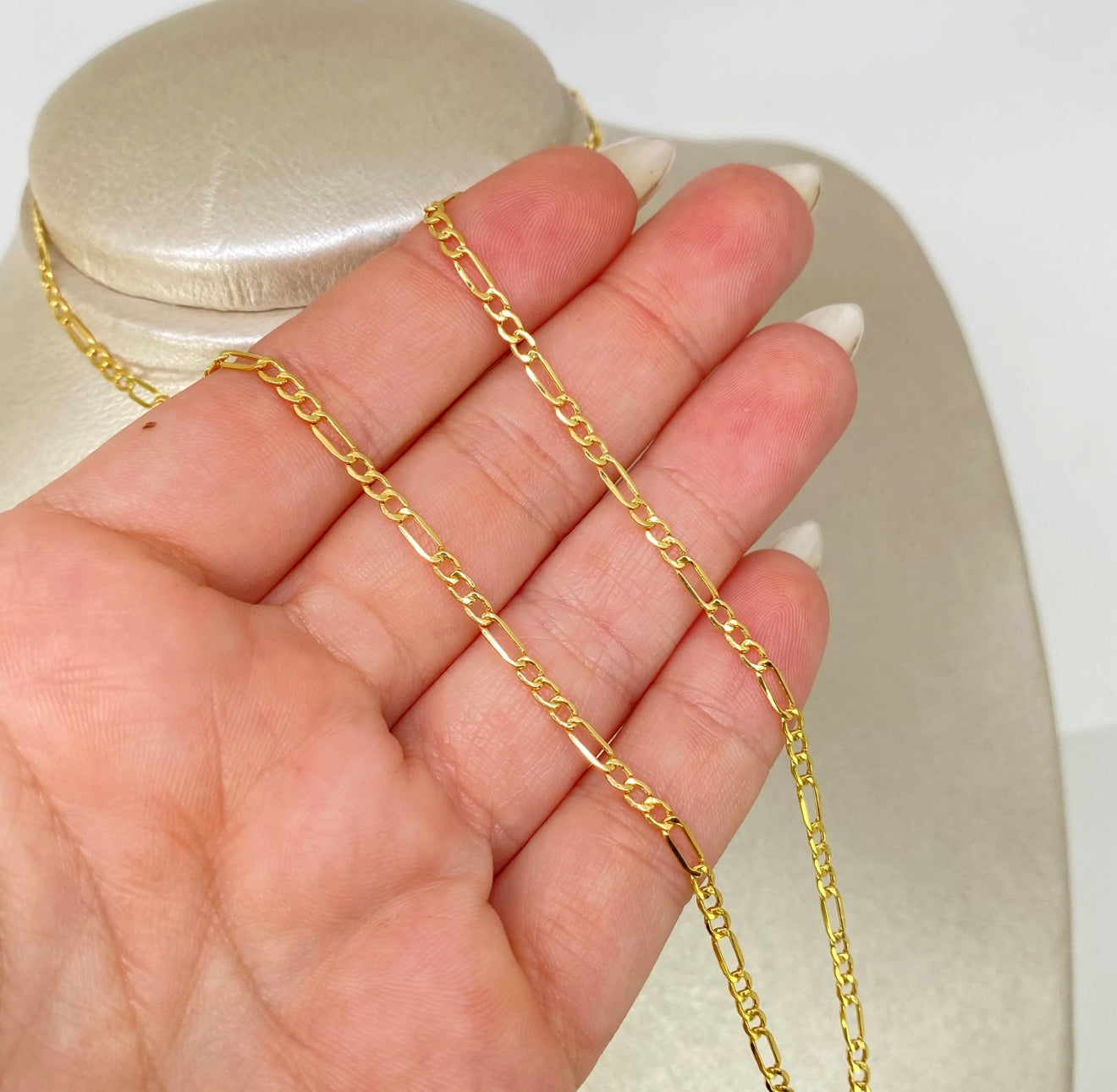 Cadena tres por uno 3X1 Oro amarillo 18K / 2,35 GR / 2,5 MM / 45 CM *