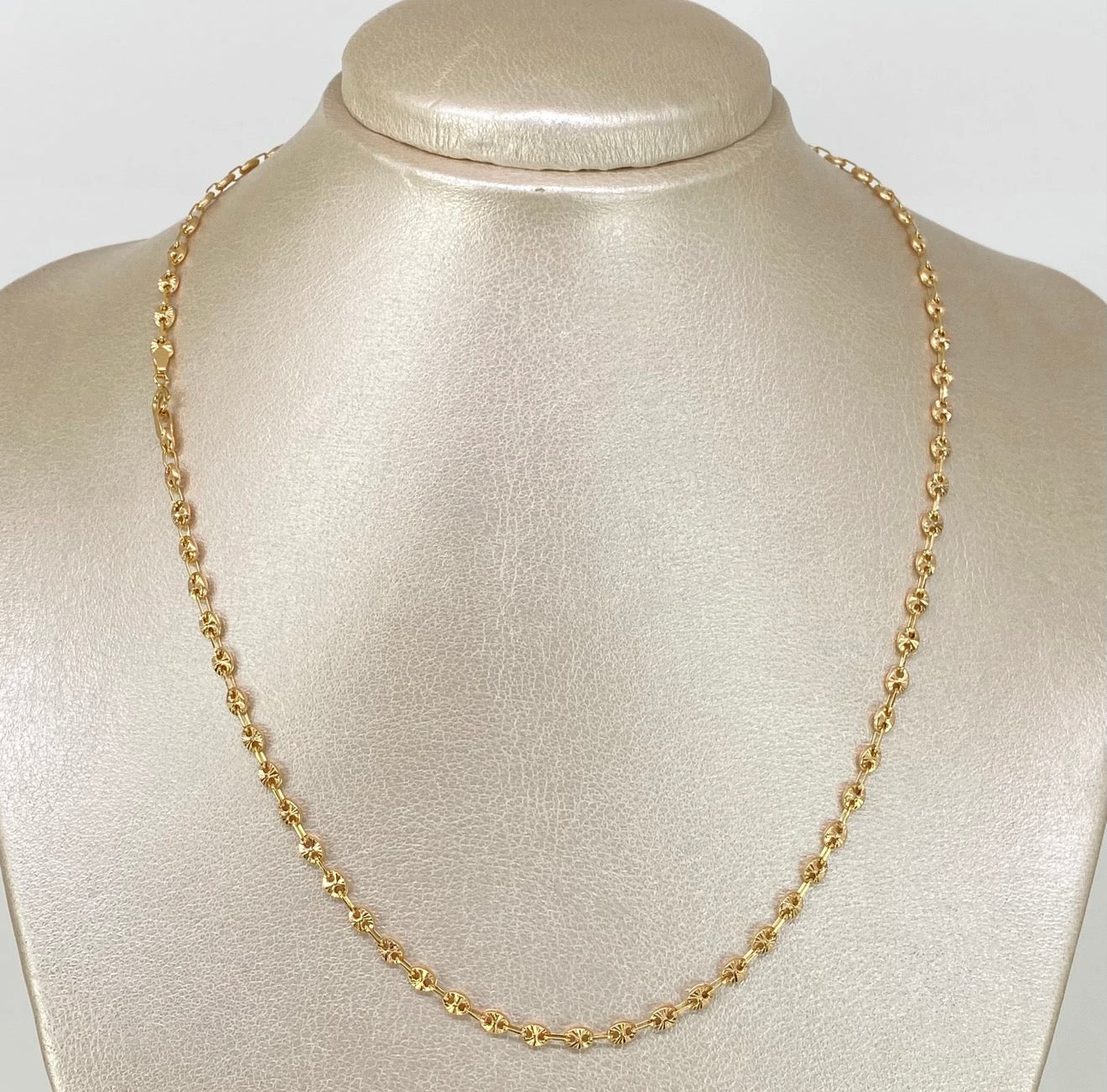 Cadena GC diamantado Oro amarillo 18K / 5,83 gr / 3.3 mm / 45 cm *