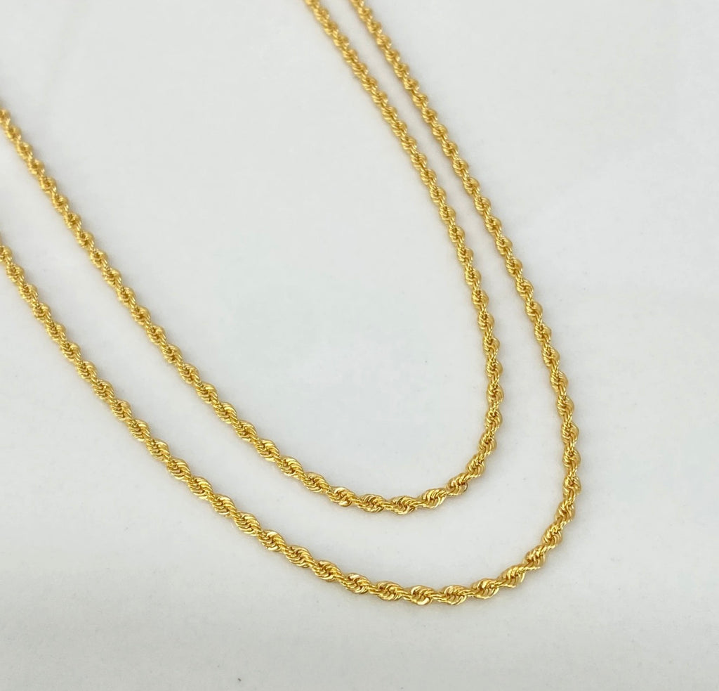 Cadena • Lazo Oro amarillo 18K +1 / 1,4 GR / 1,6 MM / 40 CM *