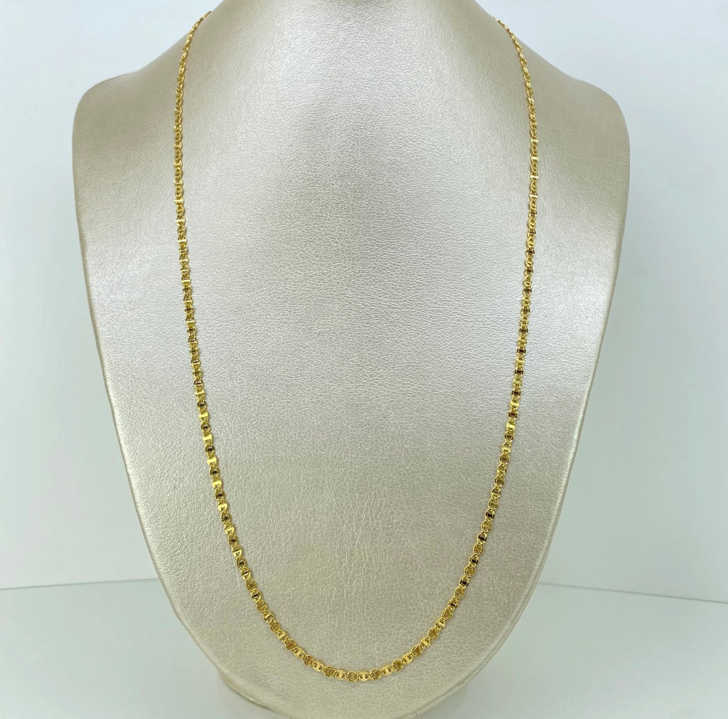 Cadena • Escalera Oro amarillo 18K / 3,21 gr / 2.7 mm / 60 cm *