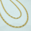 Cadena • Escalera Oro amarillo 18K / 3,21 gr / 2.7 mm / 60 cm *