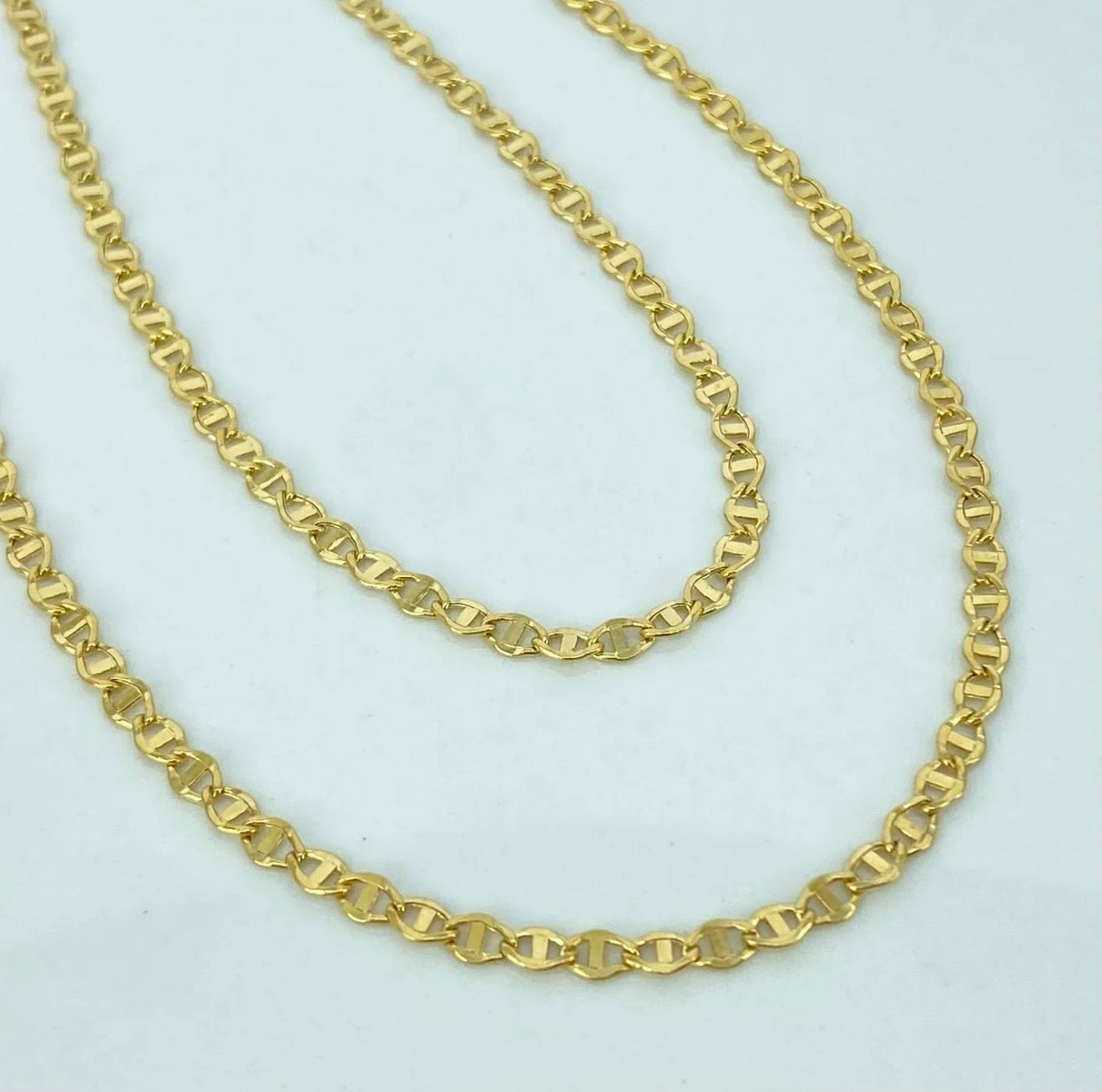Cadena • Escalera Oro amarillo 18K / 3,21 gr / 2.7 mm / 60 cm *