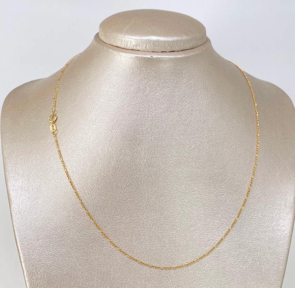 Cadena • tres por uno 3X1 Oro amarillo 18K / 1,03 GR / 1,2 MM / 45 CM *